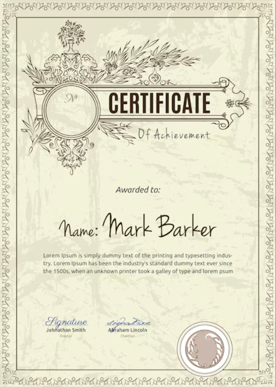 GST Certificate