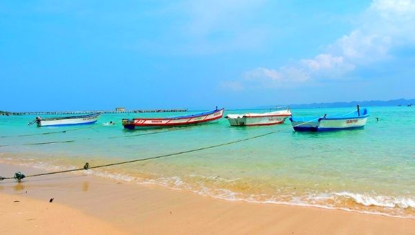 Bharatpur Beach in Neil Island