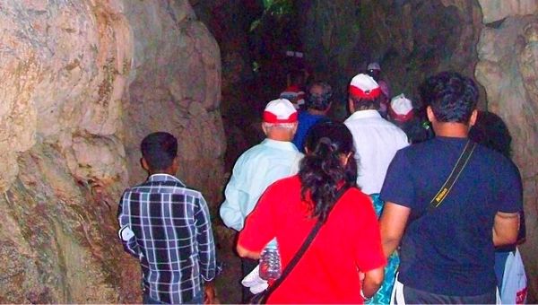 Cave visit during Andaman Trip