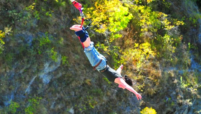 Bungee Jumping at Rishikesh