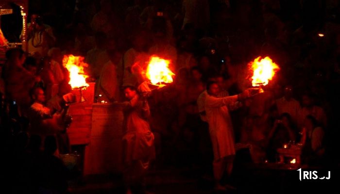 Enjoy evening Ganga Arti