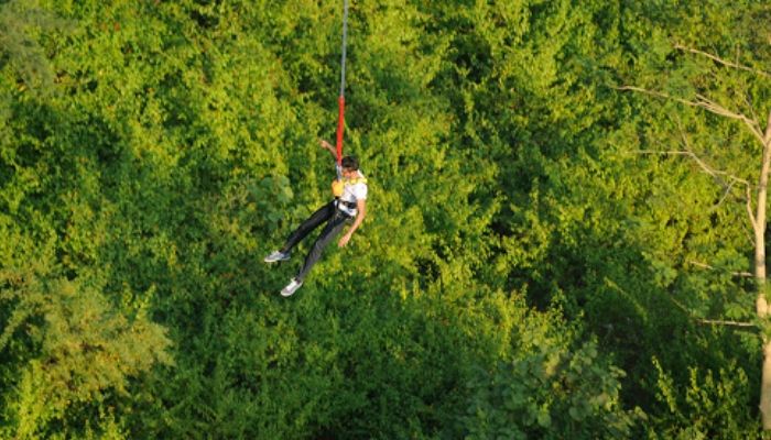 Giant Swing at Rishikesh