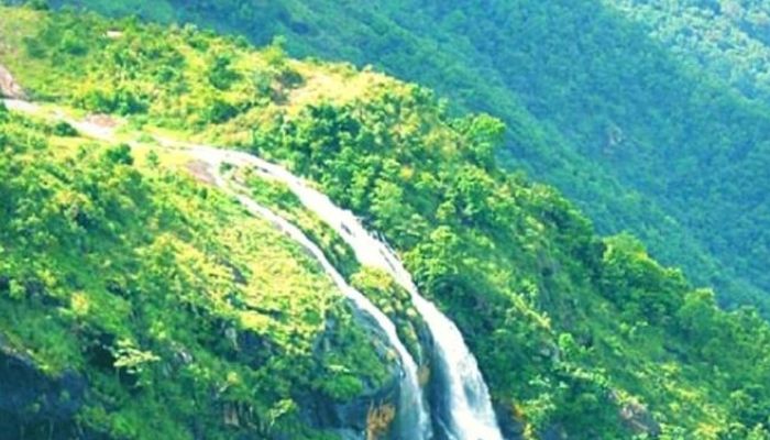 Most beautiful Chellarkovil waterfall