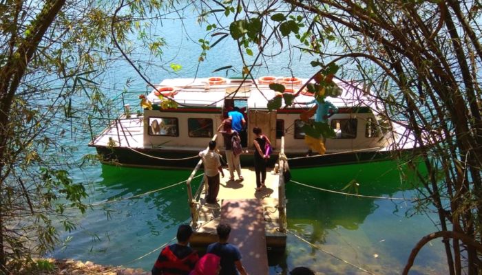 Boating at Neyyar Dam