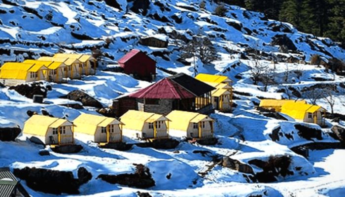 Camping in Auli