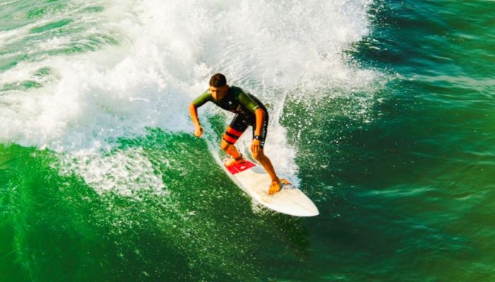 Sea Surfing in Kovalam