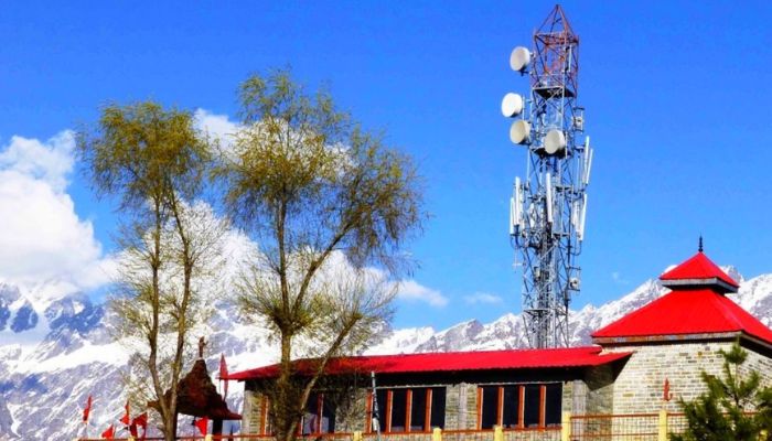 Temple in Auli where Lord Hanuman Lived