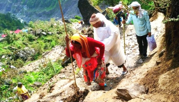 Trekking in Kedarnath