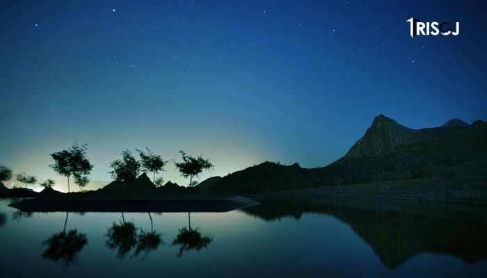 Camping under the stars