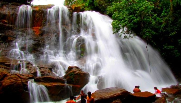 Swimming & picnic at waterfalls in Shimla