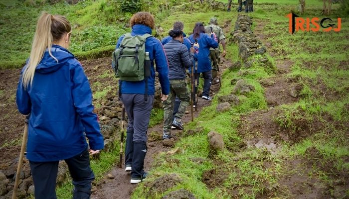 Trekking at David Scott's Trail