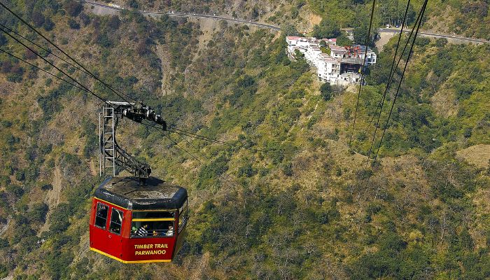 Ropeway Ride in Timber Trail