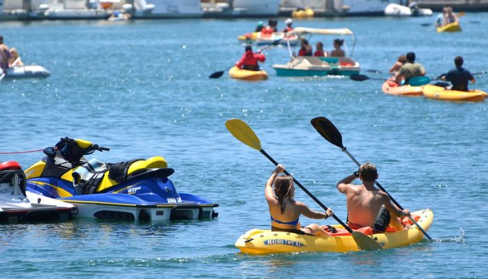 Kayak Riding