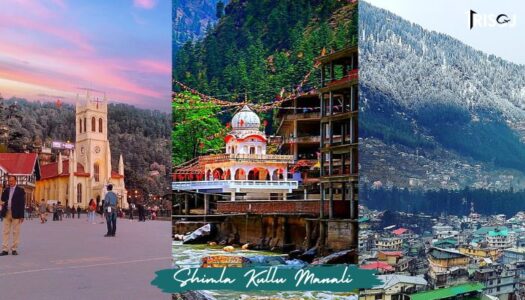 Places to visit in Shimla Kullu Manali