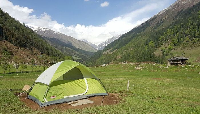 Camping in the Lap of Nature