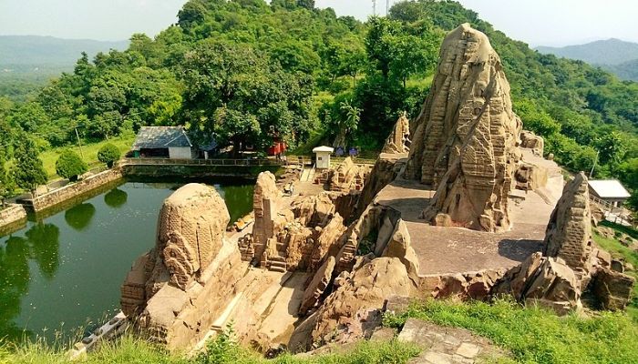 Masroor Rock Temple